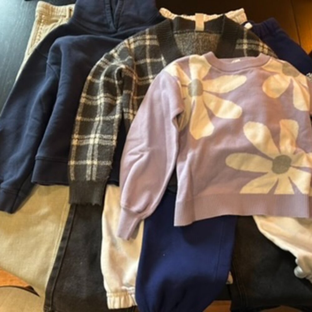 Large Cozy Girls Clothing Lot – Size 8